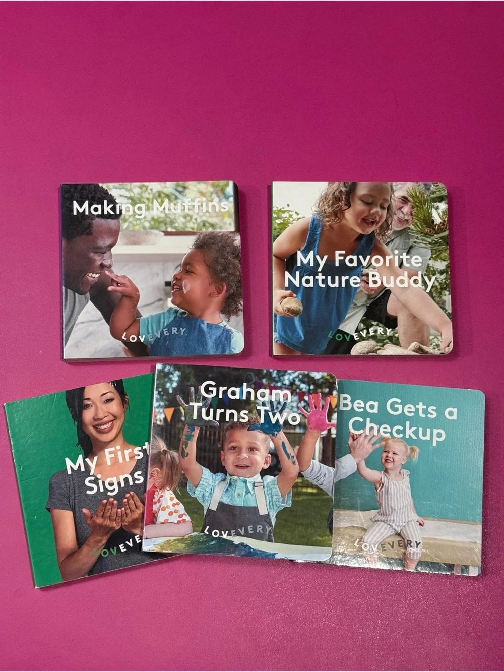 Lovevery Books Making Muffins Favorite Nature Buddy Graham Turns 2 First Signs &